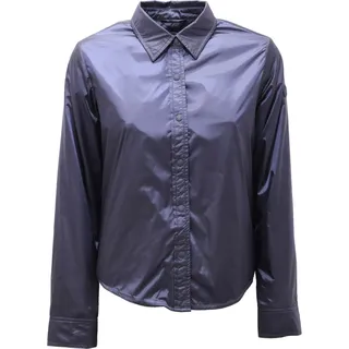 6496AL giubbotto donna SAVE THE DUCK DANICA woman light padded jacket - Blau