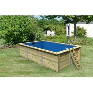 Karibu Pool rechteckig 155 x 155 x 60 cm inkl. Sandfilteranlage