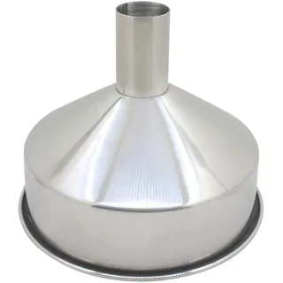 HOMEXO Trichter, groß, Edelstahl 304, mit Filter, Haushaltsöltrichter, extra großer industrieller Trichter, 1 Stück (Color : 300-51mm)