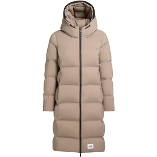 Steppmantel KHUJO "Steppmantel Finnie3", Damen, Gr. XXL, beige (greige), Obermaterial: 100% Nylon NY.  Obermaterial: Futter: 100% Nylon NY. 100% Polyester PES., Mäntel Steppmantel