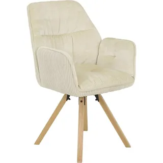 Hela Esszimmersessel BEATRIX Polyester beige