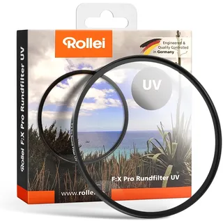 Rollei F:X Pro Rundfilter (49 mm, UV-Filter) Schraubfilter mit hoher Farbtreue und Reflexionsfreiheit