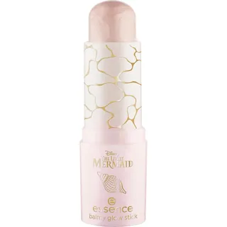 Essence Disney THE LITTLE MERMAID balmy glow stick, Highlighter, Nr. 01, Nude, glänzend, strahlend, strahlend frisch, vegan, ohne Parabene, ohne Mikroplastikpartikel, Nanopartikel frei, 1er Pack (8g)