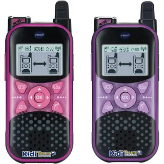 Vtech KidiTalkie Explorer Walkie-Talkie für Kinder, Rosa