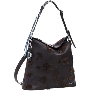 DESIGUAL BACK_STENCIL FLOCADO Braun