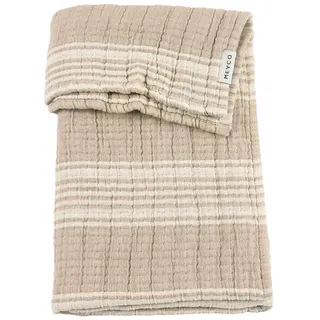Meyco Baby Stripe Tog 1.5 75x100 Cm Minikrippendecke - Sand - One Size