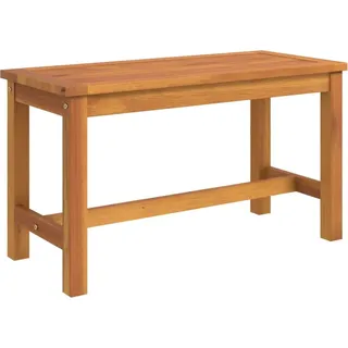 vidaXL Gartenbank 80x35x45 cm Massivholz Akazie - Braun