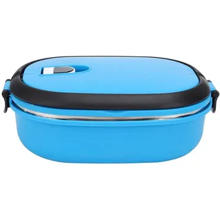 Fictory Thermo Lunchbox, Tragbarer Lebensmittelbehälter aus Edelstahl, 900 ml tragbarer einlagiger Isolier Thermal Edelstahl Lunchbox Lebensmittelbehälter für Schule, Büro und Picknick