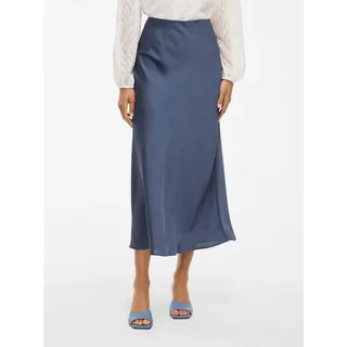 VILA Maxirock VIELLETTE HW LONG SKIRT - NOOS blau 42