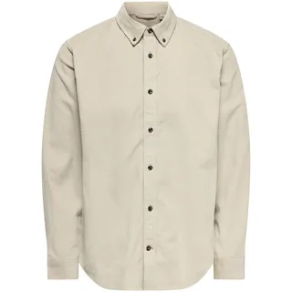 Onsmichael 18W Reg Cord Stretch Ls Shirt