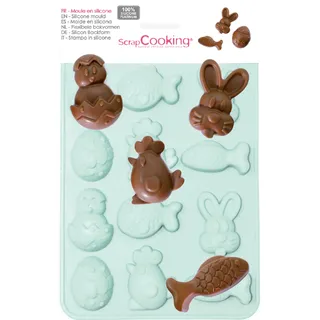 Scrap Cooking Ostern Schokolade – Backen Formen