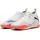 Hallenschuhe puma white/puma black/glowing red 37 5