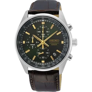 Seiko SSB385 Kollektion Chronograph Leder 42,0 mm SSB385P1