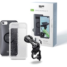 SP CONNECT Fahrrad-Handyhalterung für iPhone 8+/7+/6S+/6+ | Wasserdichter Handyhalter für Fahrradlenker | Fahrradhandyhalterungen für alle Smartphone Handys wie iPhone Samsung