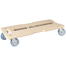 WAGNER Transporthilfe MM 1325 I 59 x 29 x 11 cm - Tragkraft 300 kg - ideal für Unhandliches, Geräte & Möbel I Tragegriff I Griffmulden I bestens beweglich I FSC®-Zertifiziert - 20132501