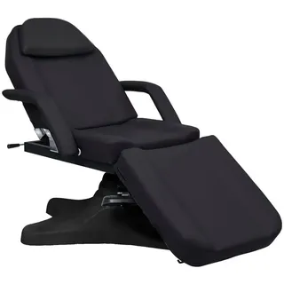vidaXL Massagetisch Schwarz 180x62x(86,5-118) cm