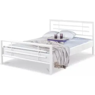 Metallbett Lola – 100 x 200 cm / weiß