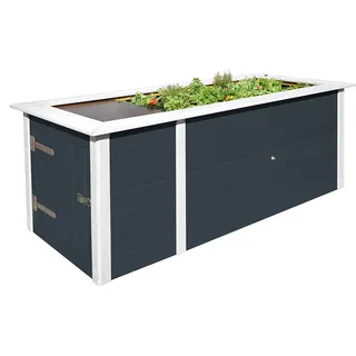 Weka Hochbeet 217,6 x 79 x 81 cm Grau