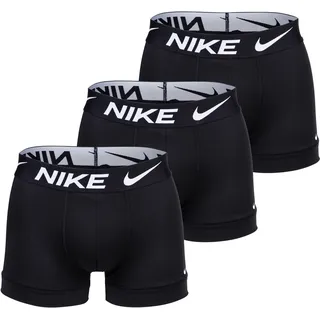 Nike Trunk 3Pk Black/Black/Black Xl - Schwarz