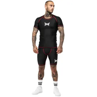 Tapout Crystal Kurzarm-t-shirt - Black / White / Red - M