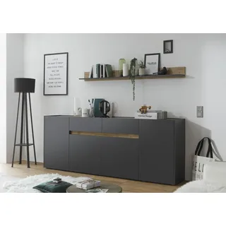 INOSIGN Sideboard »City/Giron, moderner Schrank, Kommode, Stauraumschrank« zeitlos, modern, ausreichend Stauraum, vielseitig einsetzbar, grau