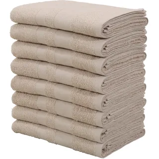 MY HOME Vanessa Handtuchset 5-tlg. beige