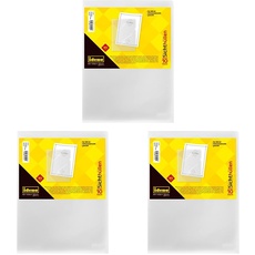 Idena 376006 - Sichthülle DIN A4, genarbt, dokumentenecht, Folienstärke 90μ, 10 Stück (Packung mit 3)