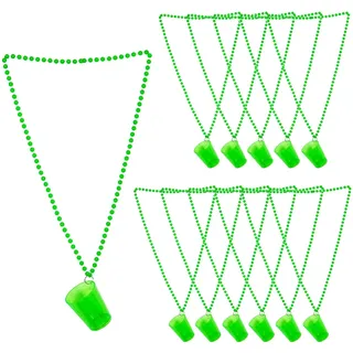 W WIDMANN MILANO Party Fashion - Schnapsgläser zum Umhängen, 12 Stück, Schnapsbecher, Shotgläser, Halskette