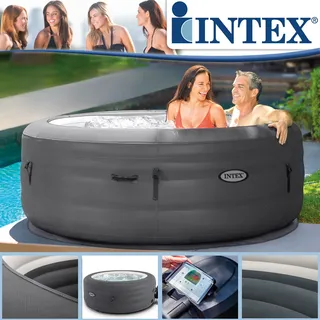 Intex SimpleSpa 196 x 66 cm Grau