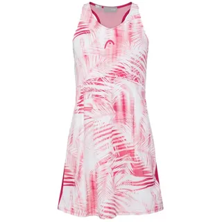 Head Racket Kleid ärmellos Print Pink S