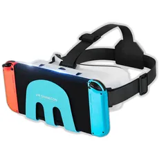AQCTIM VR Brille für Handy 3D Virtual Reality Brille mit Bluetooth-Fernbedienung für IOS/Android 4,7-7,2" Smartphones