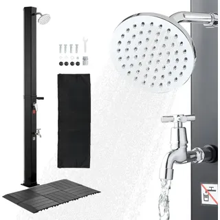 Vevor Solardusche 35L Schwarz 2160 mm