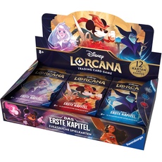 Bild von Disney Lorcana Trading Card Game: Das Erste Kapitel – Booster Display mit 24 Booster Packs Deutsch