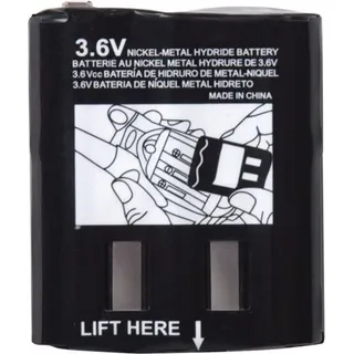 Motorola 1532, Akku, Schwarz, MT350R, MT352R, MU354R, MT352TPR, MU350R, Nickel-Metallhydrid (NiMH), 1300 mAh, 3,6 V - Schwarz