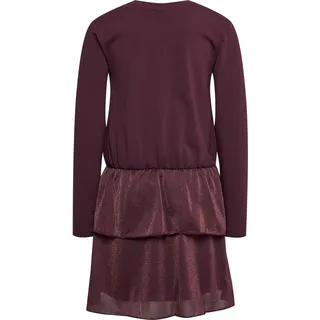 hummel hmlELLY DRESS - CHOCOLATE TRUFFLE - 104 - Rot