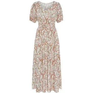 LASCANA Maxikleid Sommerkleid Mehrfarbig 36