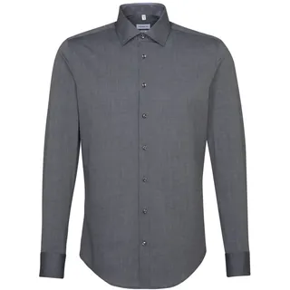 Seidensticker Herren Business-Hemd - Slim Fit - Bügelfrei - Kent Kragen - Langarm - Baumwolle