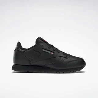 Reebok Classic Leather Kinder Schwarz 30
