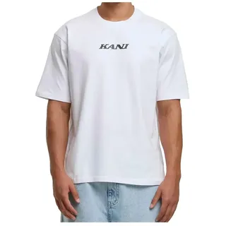 Karl Kani Retro Patch Print T-Shirt - Weiß - XL