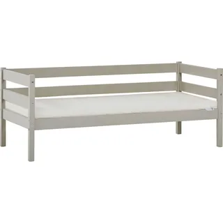 Jugendbett ECO Comfort 70 x 160 cm Kiefer massiv grau