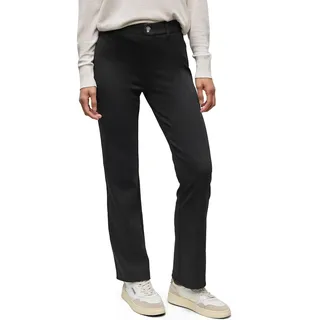 Street One Twill Bootcut Hose Black 40