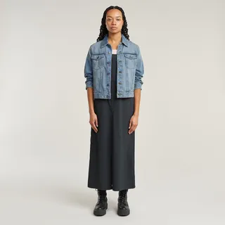 G-Star Dungaree Kleid Petrol M