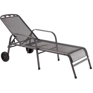 Rolliege Toulouse, 189x74x57 cm, eisengrau - Grau