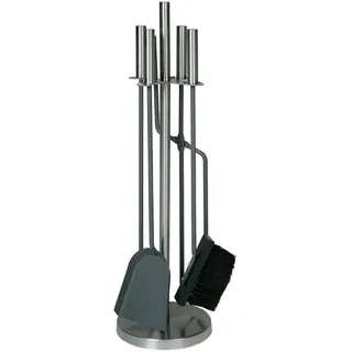 Lienbacher Kaminbesteck Edelstahl 4-teilig 0,65 m Weiß