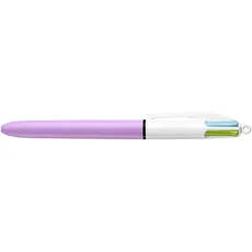 Bild 4-Farben-Kugelschreiber Fun lila Schreibfarbe farbsortiert, 1 St.