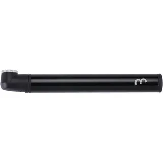 BBB SingleShot Mini-Pumpe Fahrradpumpe 160 mm schwarz