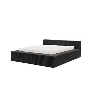 s-style möbel Noord 180 x 200 cm Grau