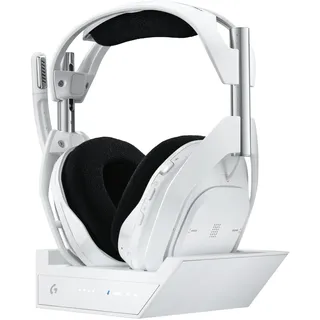 Logitech G Astro A50 X LIGHTSPEED kabelloses Gaming-Headset + Basisstation, PRO-G GRAPHENE, PLAYSYNC für Xbox Series X|S, PS5, PC/Mac, Bluetooth, HDMI 2.1 Passthru - Weiß