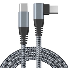BIBTIM USB C auf USB C Kabel 2M, 1Stück 60W USB 2.0 Typ C Ladekabel Kompatibel mit MacBook iPad Air 5 Pro 2021 Galaxy S22 S21 Ultra S20 FE S10 A12 Mi 11 Note 1 0 Pixel 39.5 EU