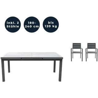 Home Deluxe Calido Set 3-tlg. Grau